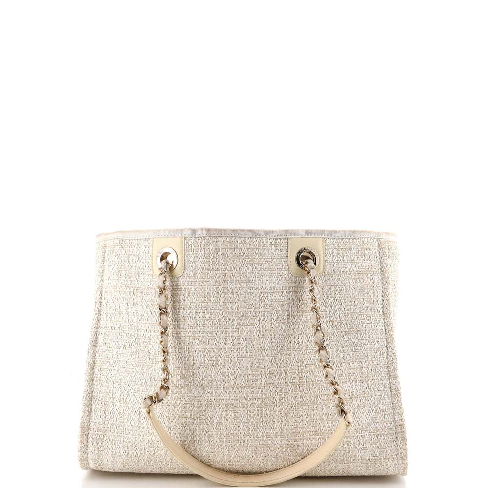 Chanel Deauville Tote Raffia With #258292C42B - Picture 4 of 8